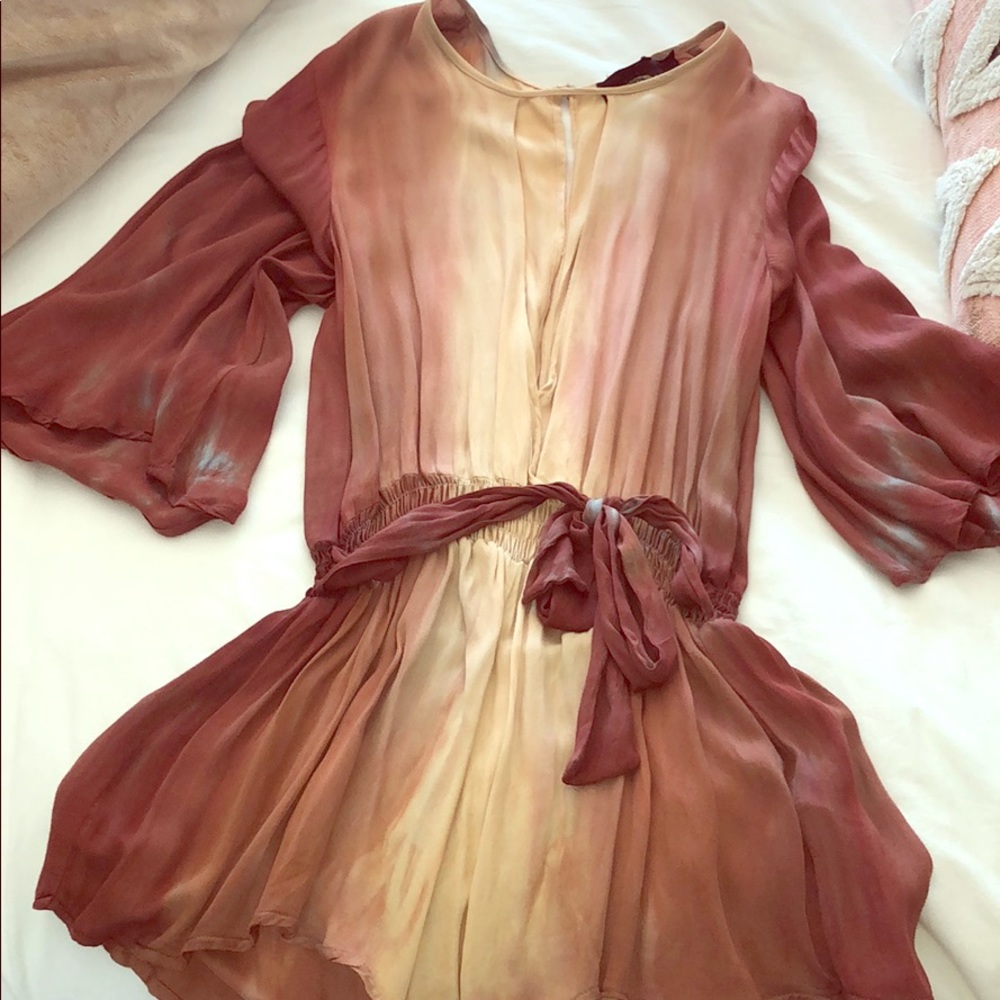 Blue Life flowy romper